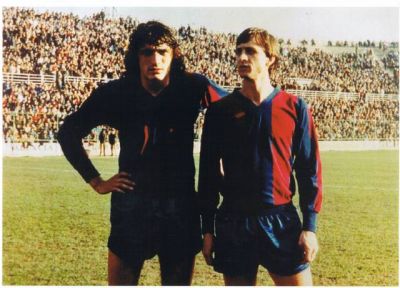 Barcelona y Levante, los dos clubes españoles donde jugó Johan Cruyff