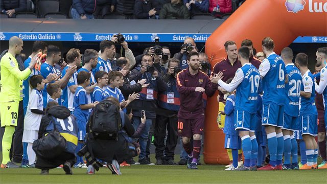 El pasillo al Barça y el posible récord