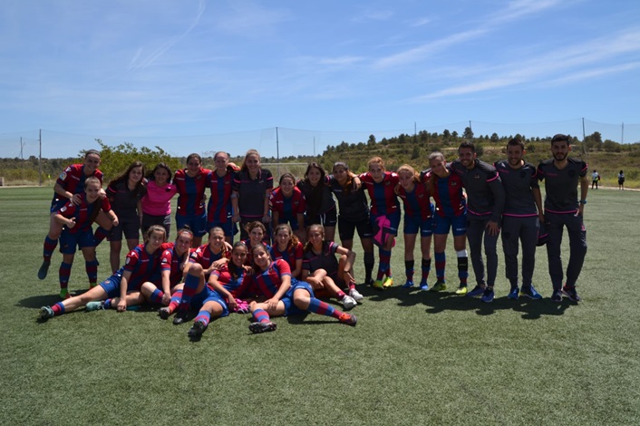 Levante UD femenino C, una temporada de golpes y aprendizaje